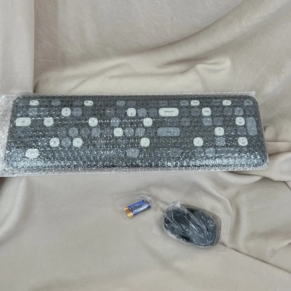 Mofii Wireless‎ Keybaord & Mouse Black Grey Number Pad for Computer Laptop